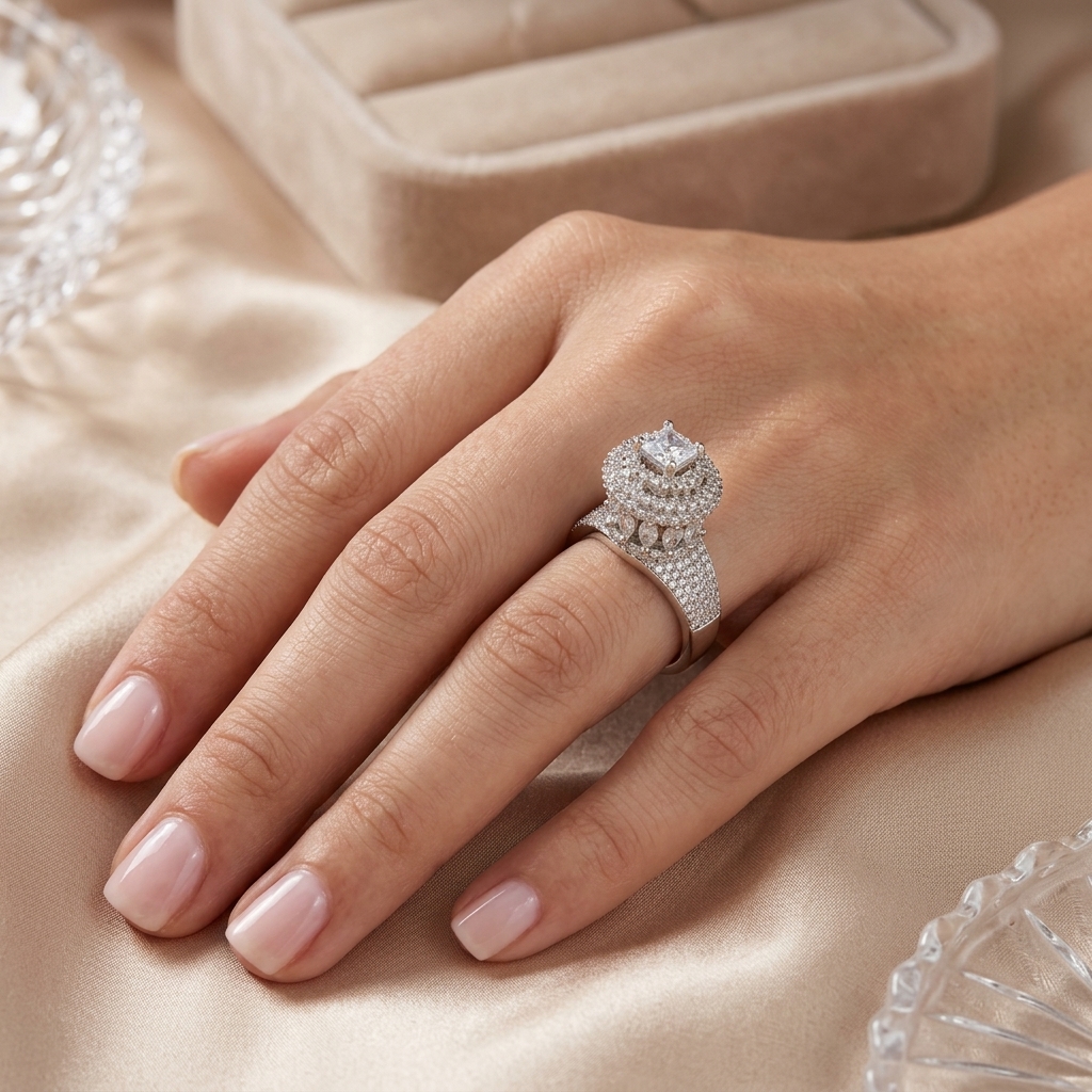 royal crown crystal statement ring royal crown crystal statement ring