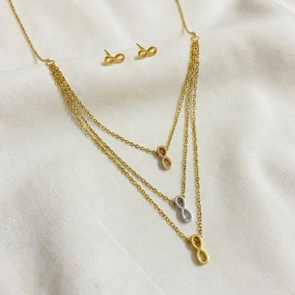 gold butterfly charm layered necklace set gold butterfly charm layered necklace set