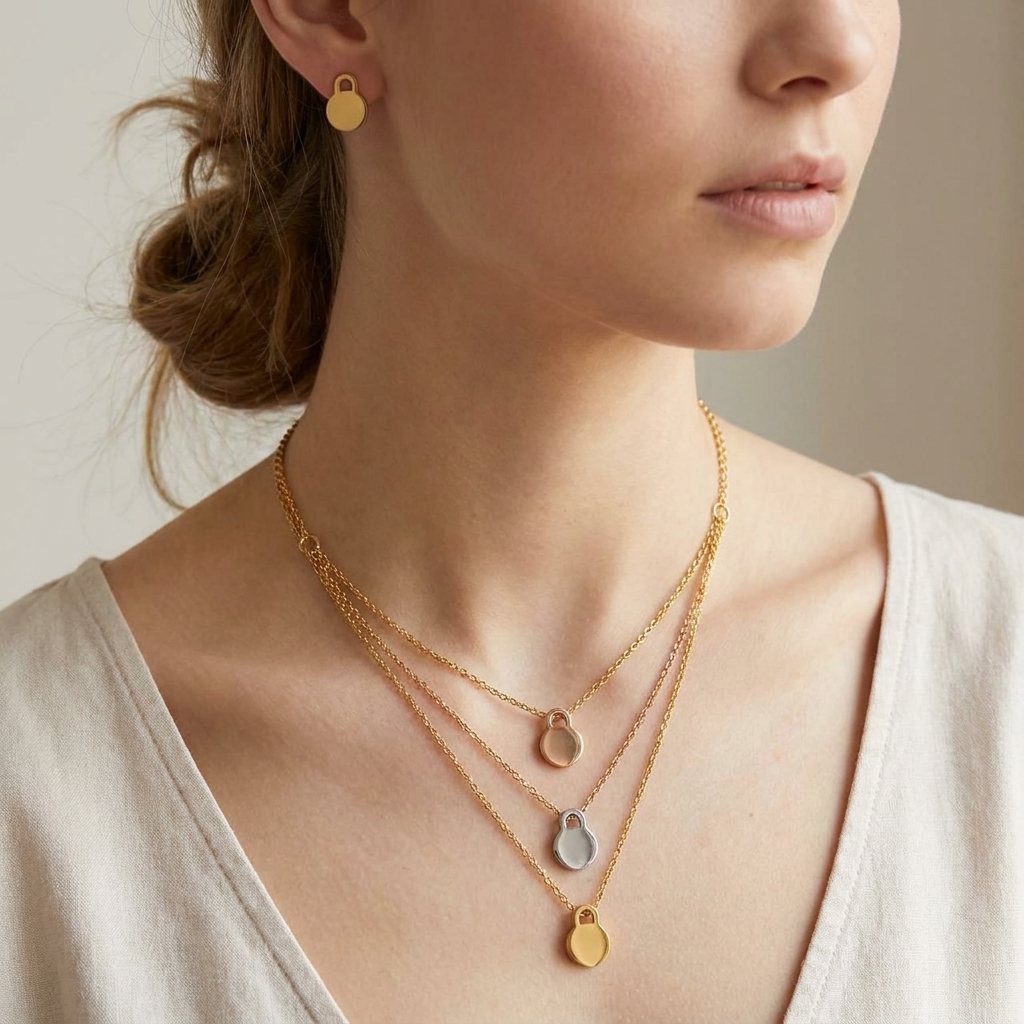 gold butterfly charm layered necklace set gold butterfly charm layered necklace set